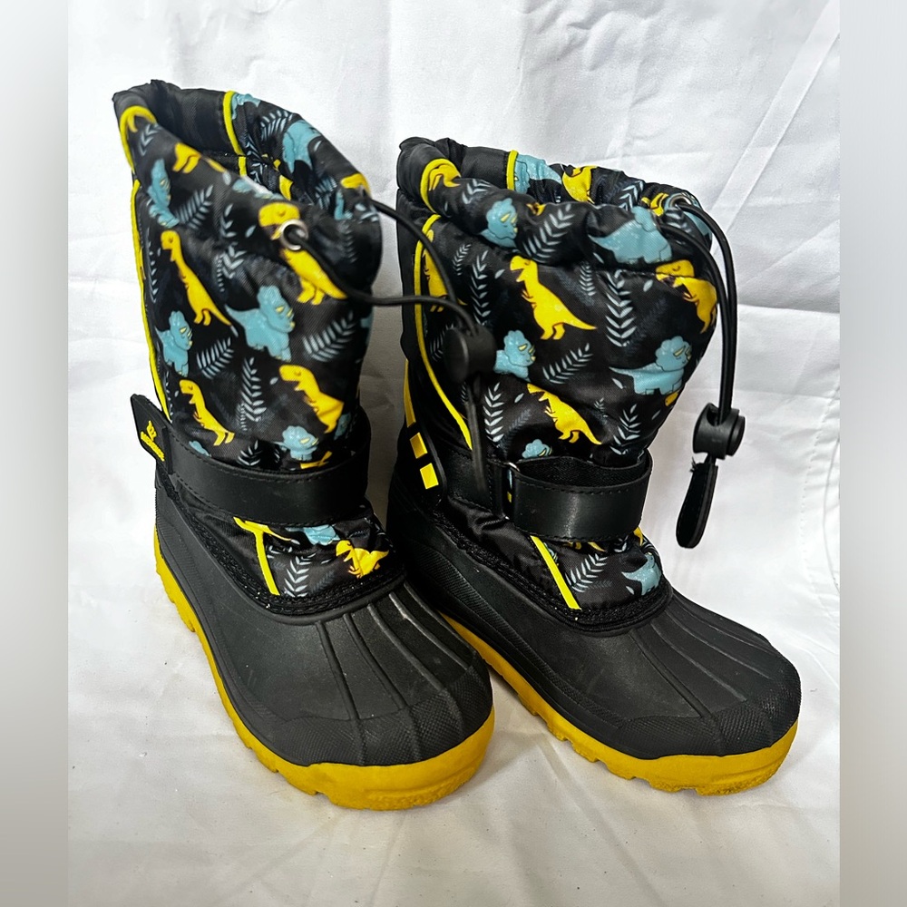 Merence Kids Dinosaur Winter Snow Boots. Size 31 (US Size 13) Brand New
